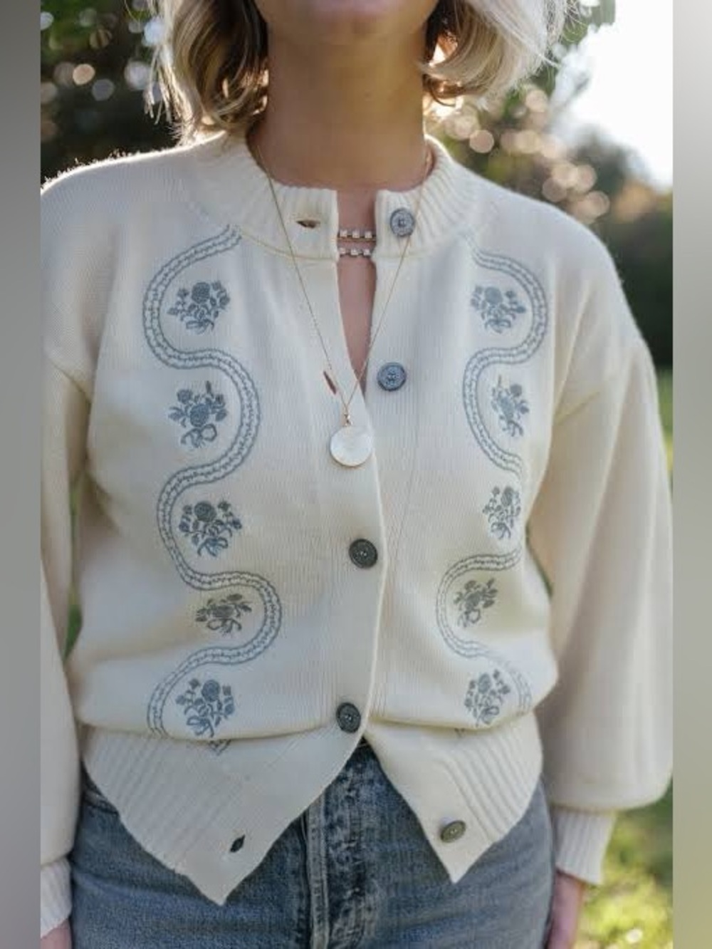 Le Lion x Parterre Lindel Treviso Cardigan Merino size Small